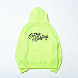 COFFEE & SURFING ORIGINAL AIRY TECH HOODIE [YELLOW]